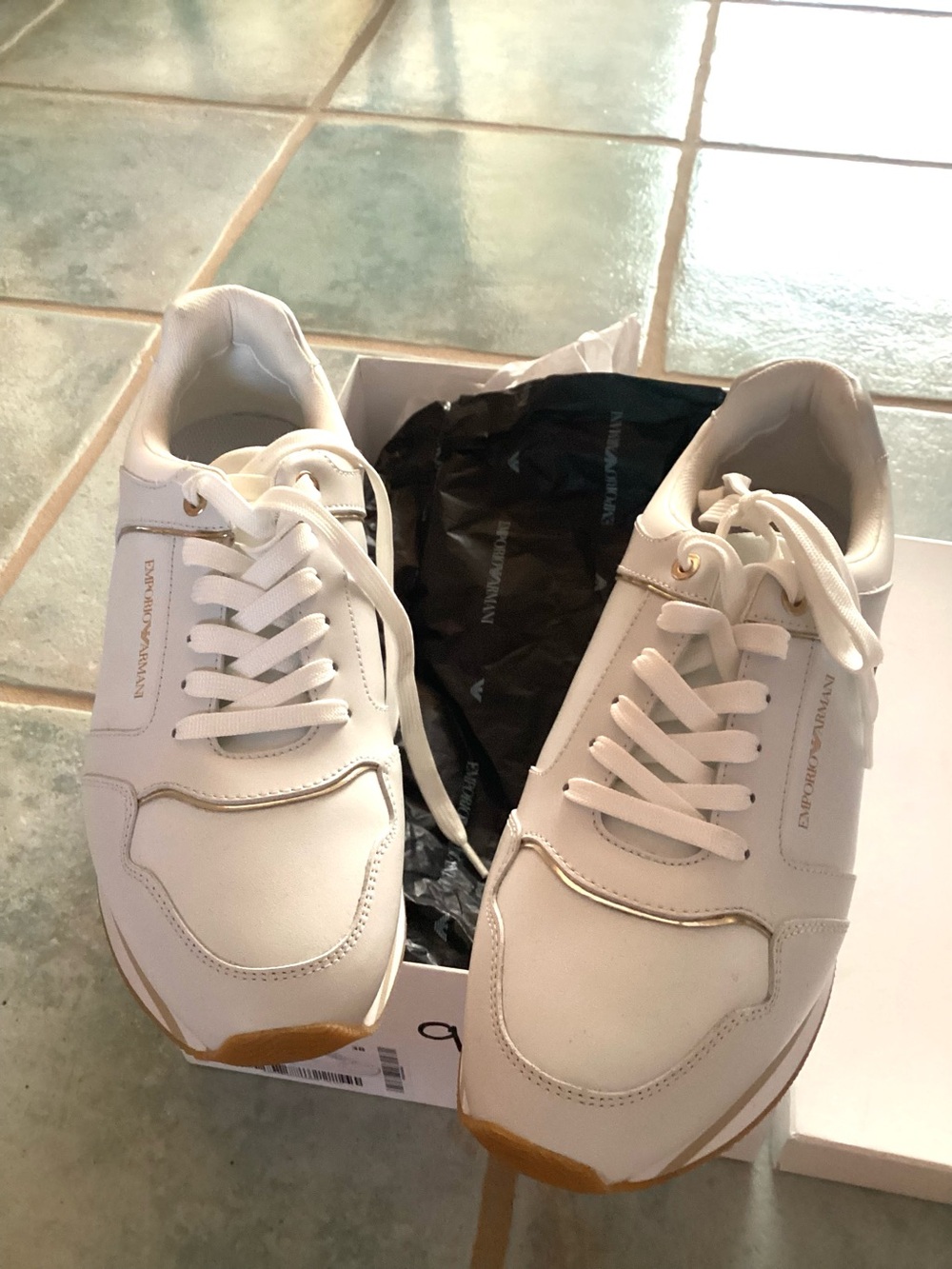 Emporio Armani women’s sneakers size 7 New